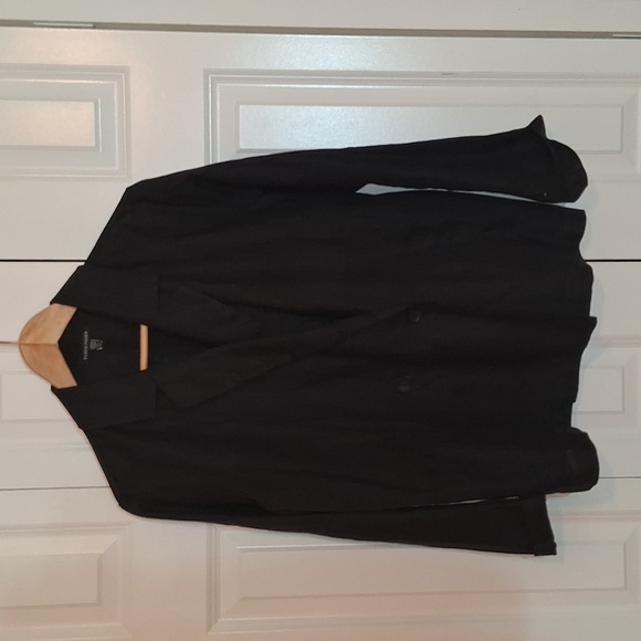 Eileen Fisher Organic Linen Double-Breasted Blazer  XS - Picture 7 of 8